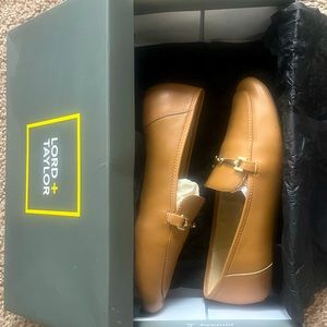 NIB Lord & Taylor Panella Loafers in Brown Sz 5.5